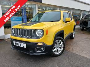 JEEP RENEGADE 2016 (16) at Douglas Paul Rotherham